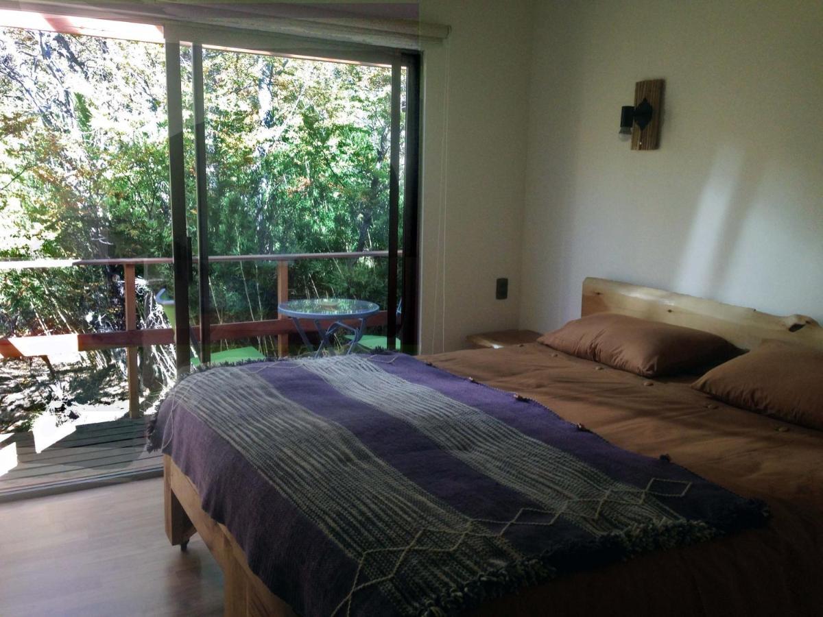 Villa Refugio Ecobox Andino Las Trancas Esterno foto